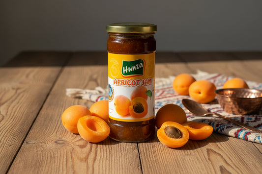 Apricot Jam extracted from natural apricots of Gilgit Baltistan